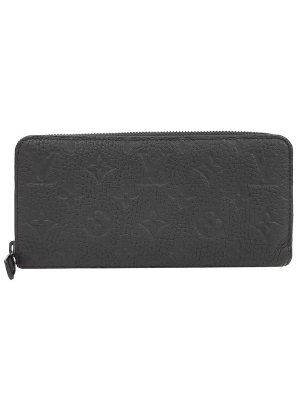 Louis Vuitton Taurillon Monogram Zippy Wallet Horizontal Round Zipper Long